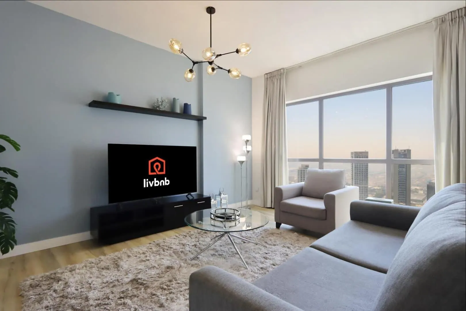 Livbnb-Serene 2Bhk Apartment With Marina Views 迪拜